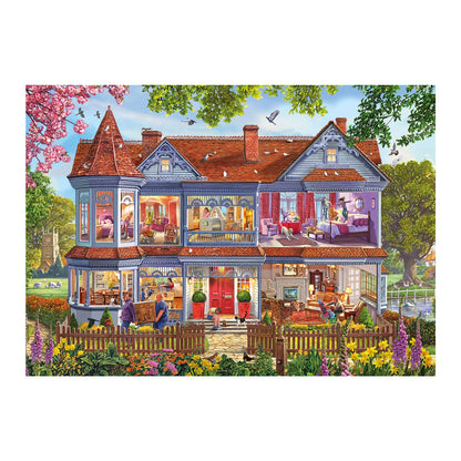 MAISON AU PRINTEMPS 1000 PIÈCES