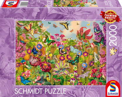 BELLISSIMO GIARDINO DELLE FARFALLE, 2000 PEZZI
