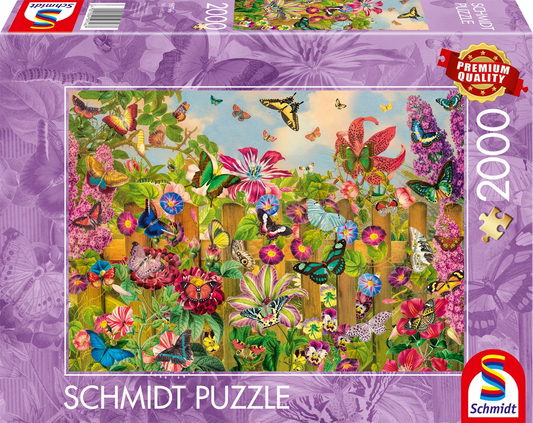 BELLISSIMO GIARDINO DELLE FARFALLE, 2000 PEZZI