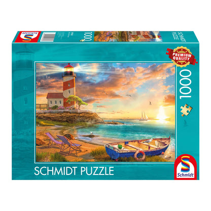TRAMONTO NELLA BAIA DEL FARO (1000 PEZZI)
