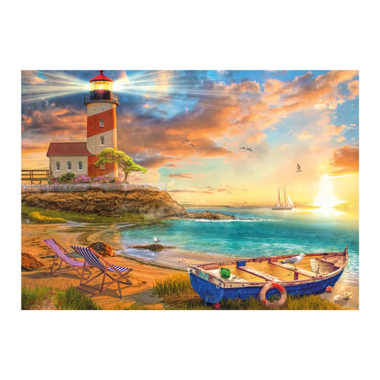 TRAMONTO NELLA BAIA DEL FARO (1000 PEZZI)
