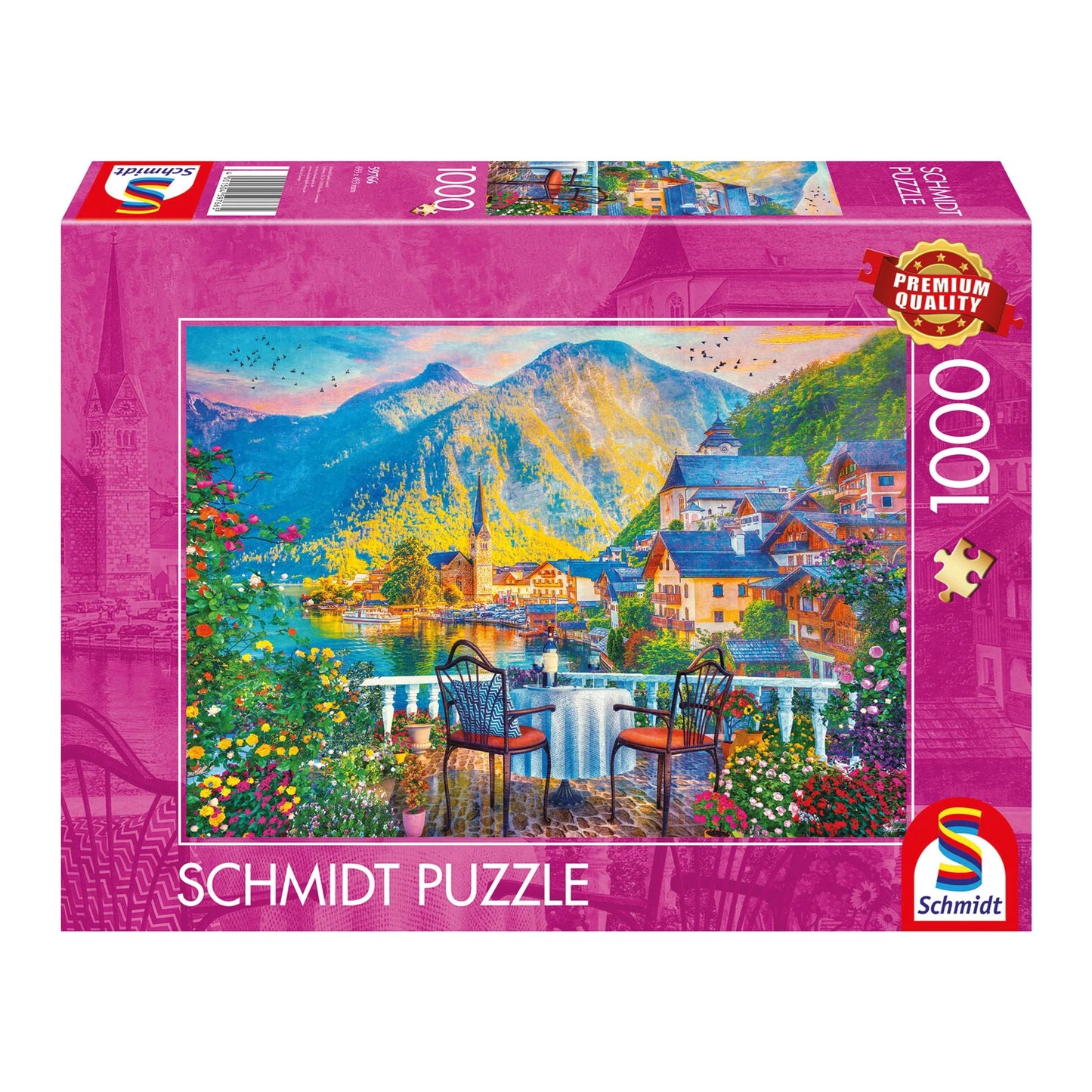 HALLSTATT PITTORESQUE 1000 PIÈCES