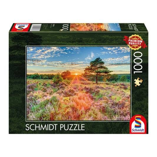 BRUGHIERA AL TRAMONTO 1000 PEZZI