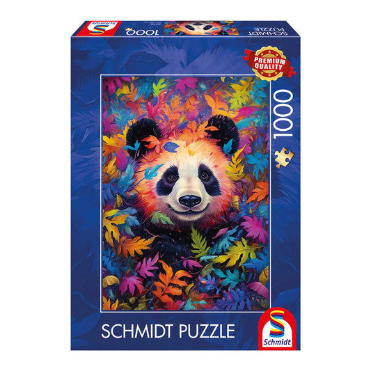 ORSO PANDA NELLA FORESTA ARCOBALENO 1000 PEZZI