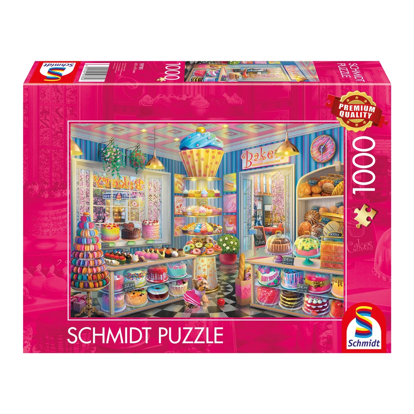 BOULANGERIE COLORÉE 1000 PIÈCES