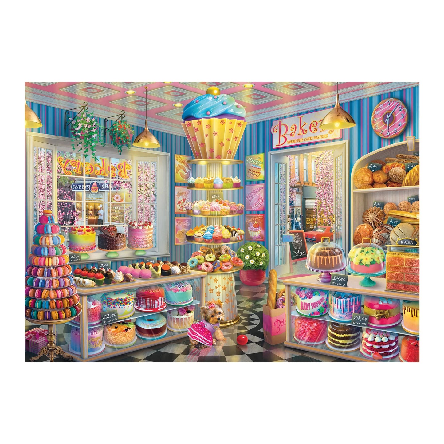 BOULANGERIE COLORÉE 1000 PIÈCES