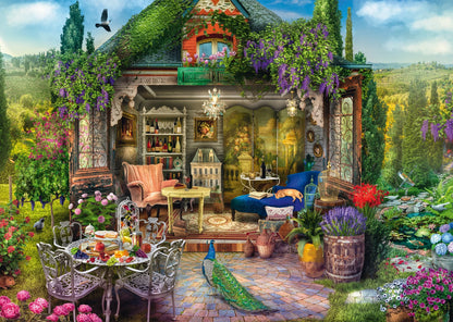 GARTENHÄUSCHEN, EIN PARADIES IN DEN WEINBERGEN, 1000 TEILE
