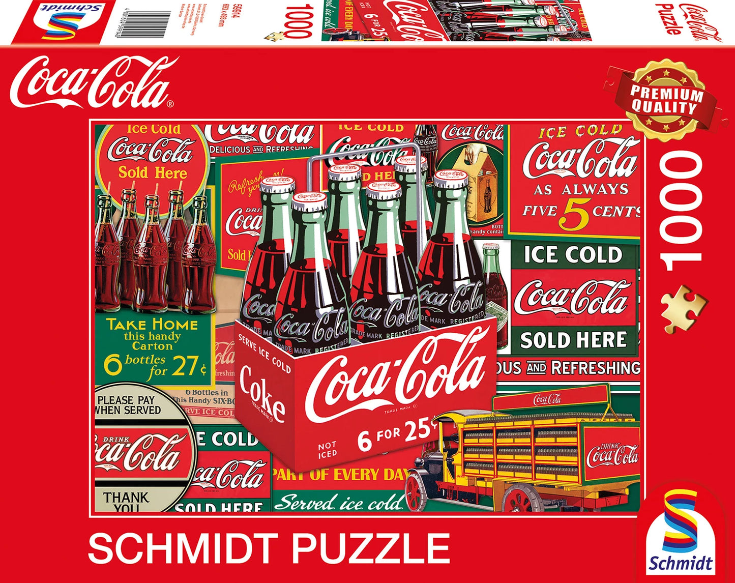 COCA-COLA: CLASSIQUES 1000 PIÈCES