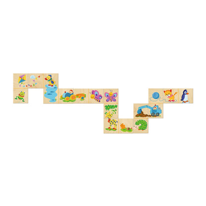 PUZZLE RAFFIGURANTE UN SERPENTE, 20 PEZZI