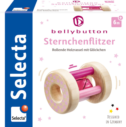 ZAHNRING ROSA STARRY NIGHTCRAWLER, 7 CM