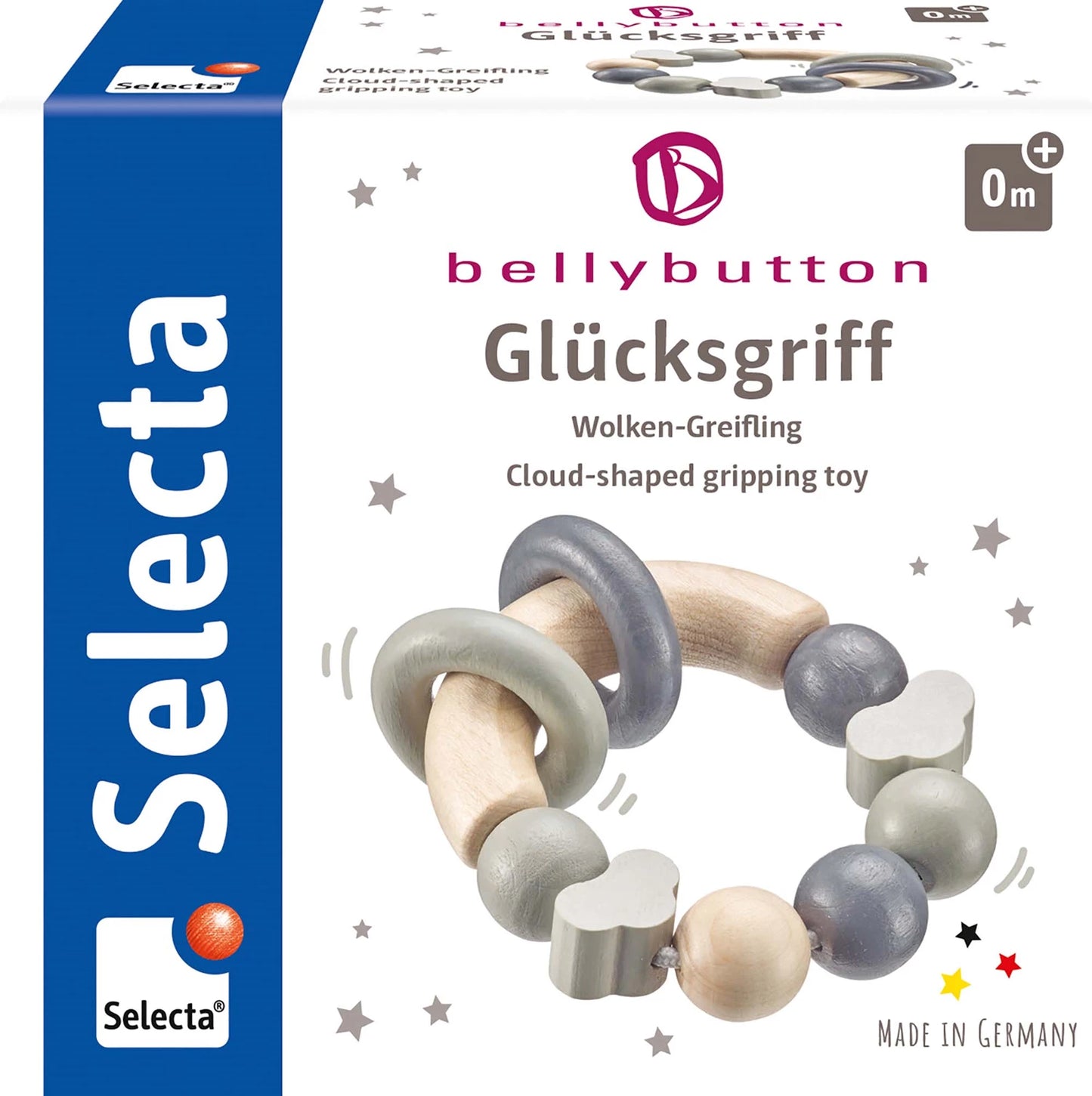 GREIFSPIELZEUG LUCKY CATCH, GRAU, 7,5 CM