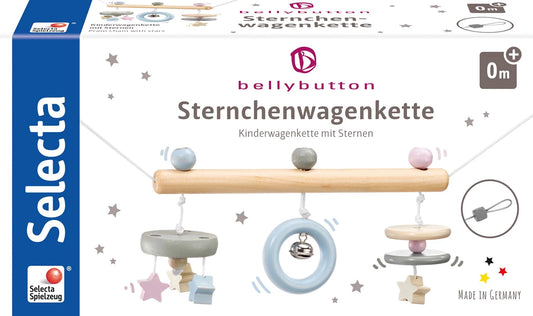 KINDERWAGENKETTE MIT STERNEN, 63 CM