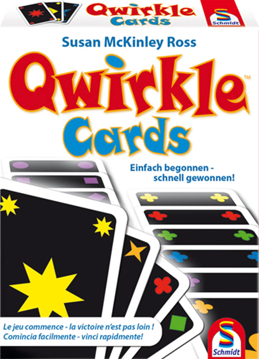 QWIRKLE KARTEN (MEHRSPRACHIG)
