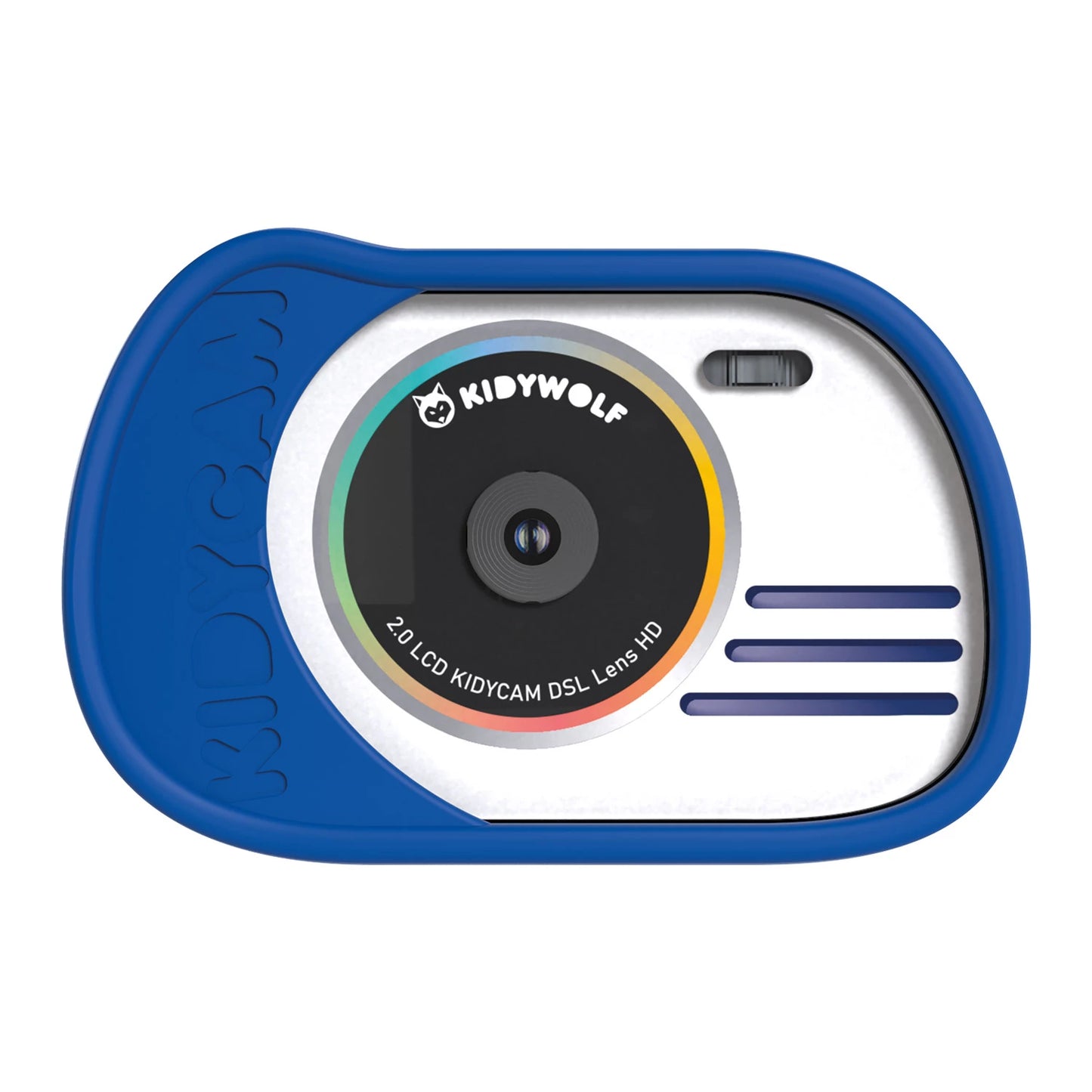 MACCHINA FOTOGRAFICA E VIDEOCAMERA BLU