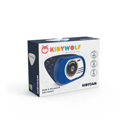 MACCHINA FOTOGRAFICA E VIDEOCAMERA BLU