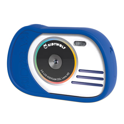 MACCHINA FOTOGRAFICA E VIDEOCAMERA BLU