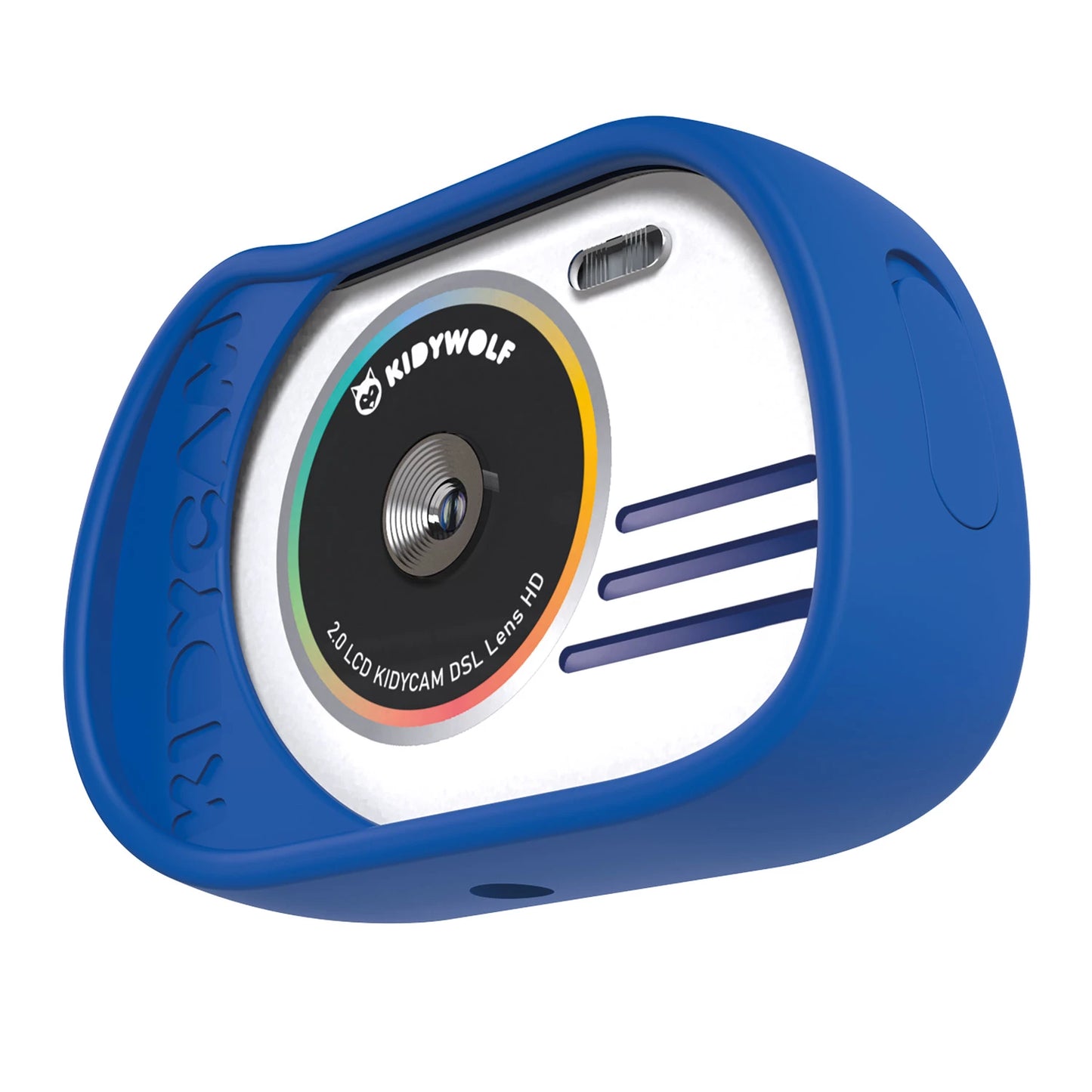 MACCHINA FOTOGRAFICA E VIDEOCAMERA BLU