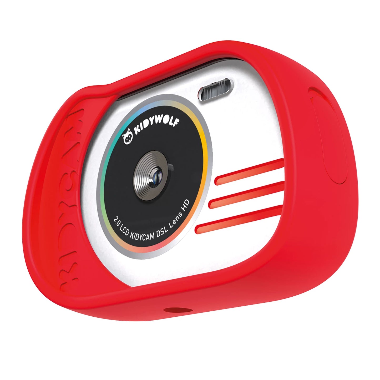 MACCHINA FOTOGRAFICA E VIDEOCAMERA ROSSA