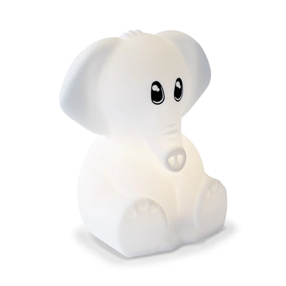 LUCE NOTTURNA CON CAMBIO COLORE, ELEFANTE, 15 CM