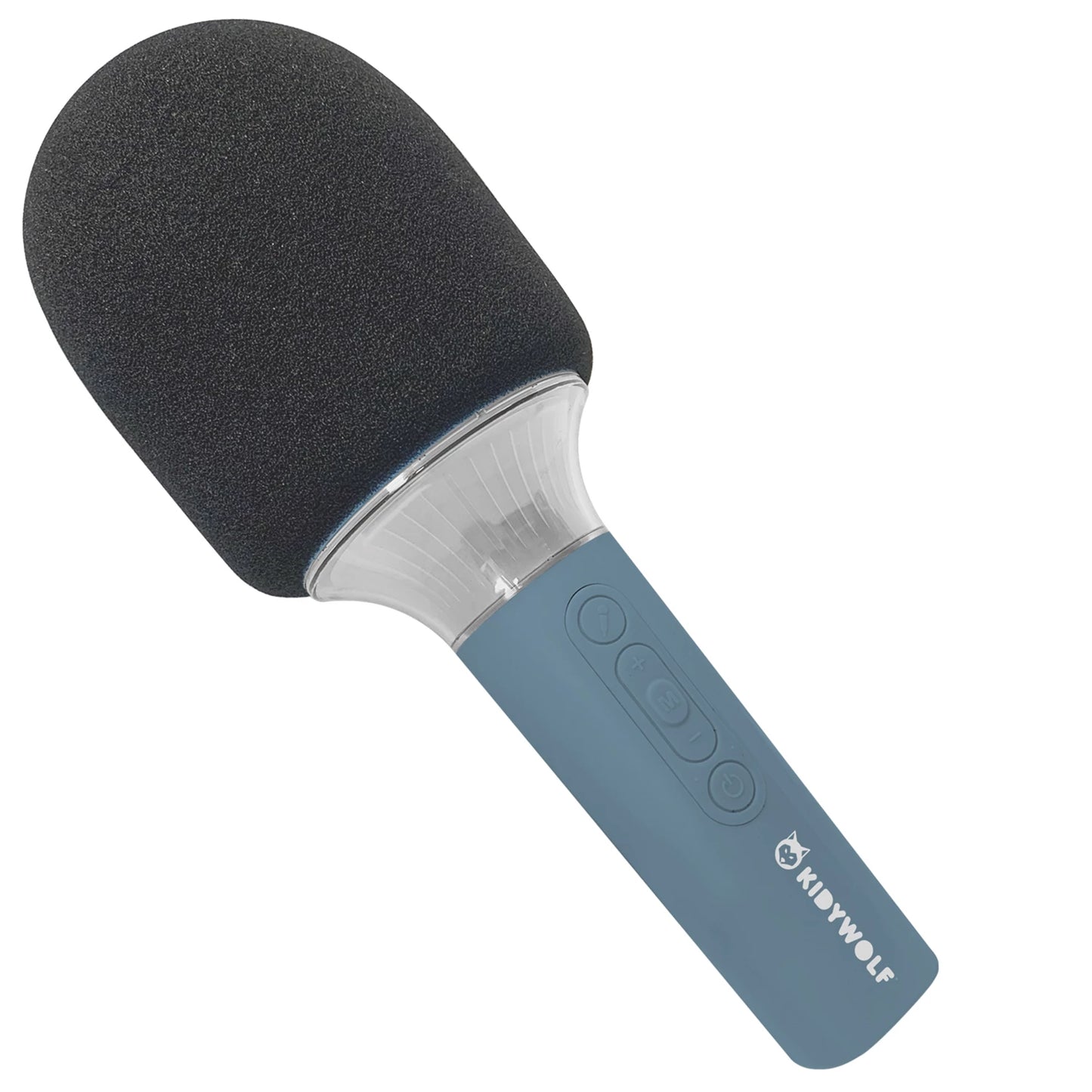 MICROFONO BLUETOOTH CON LUCE BLU
