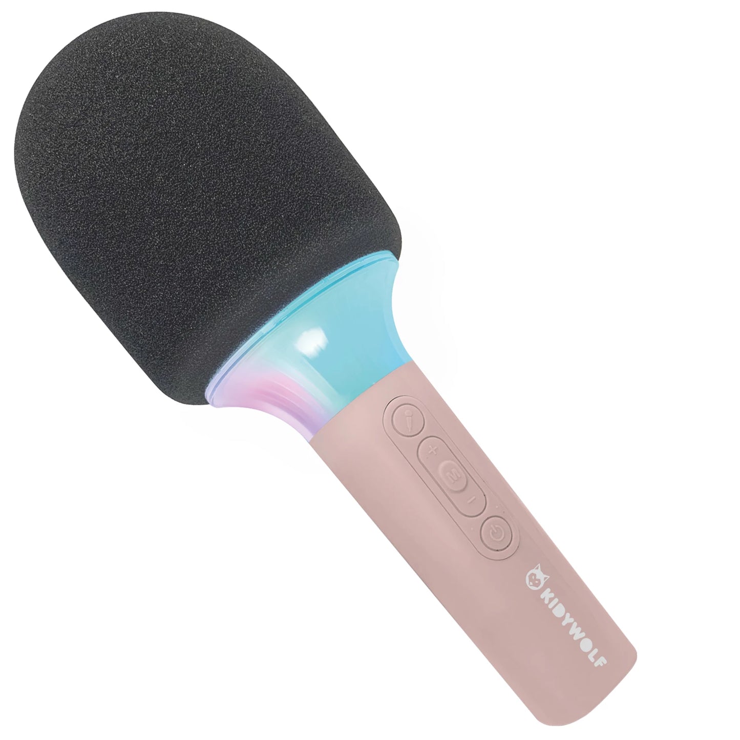 BLUETOOTH-MIKROFON MIT LICHT, ROSA