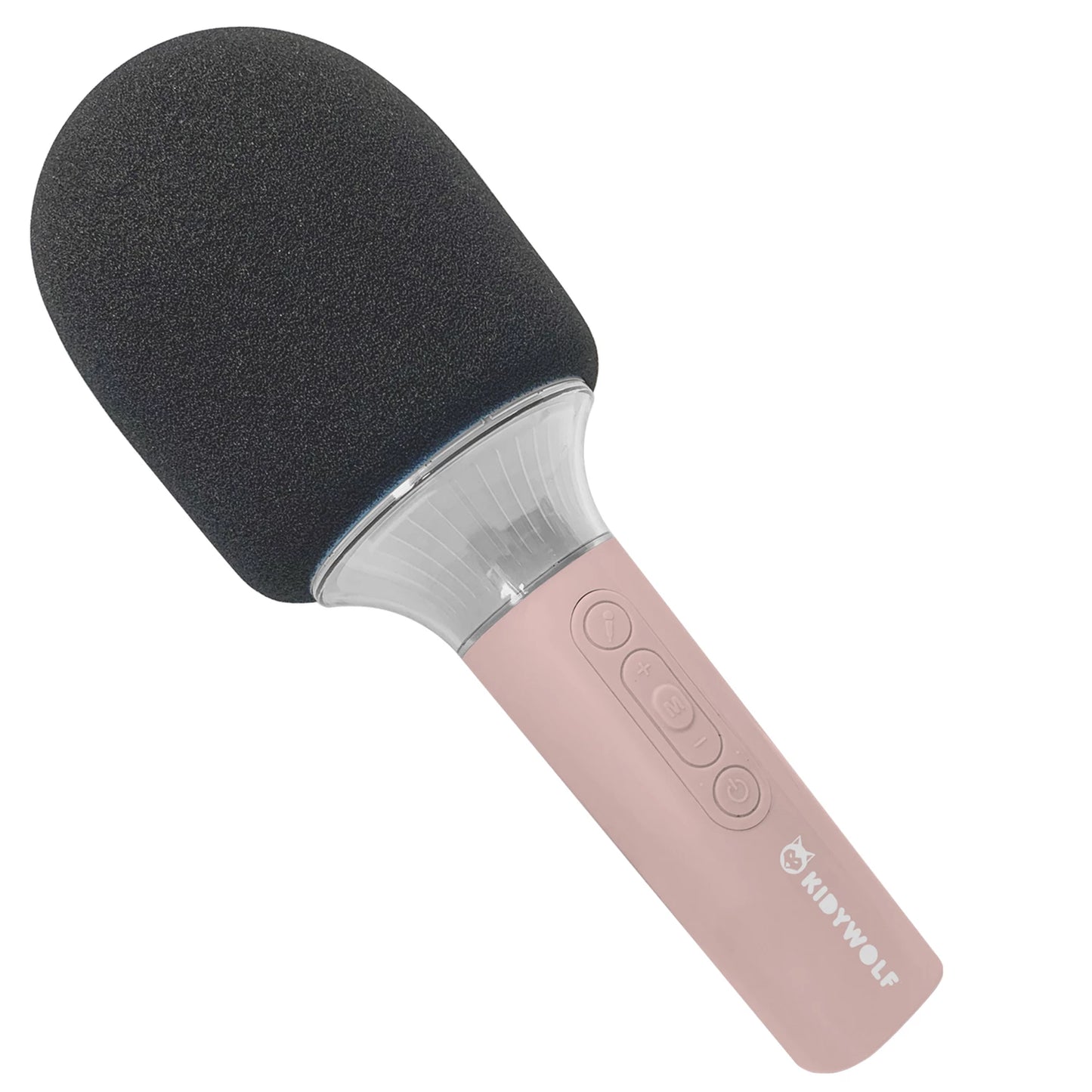 BLUETOOTH-MIKROFON MIT LICHT, ROSA