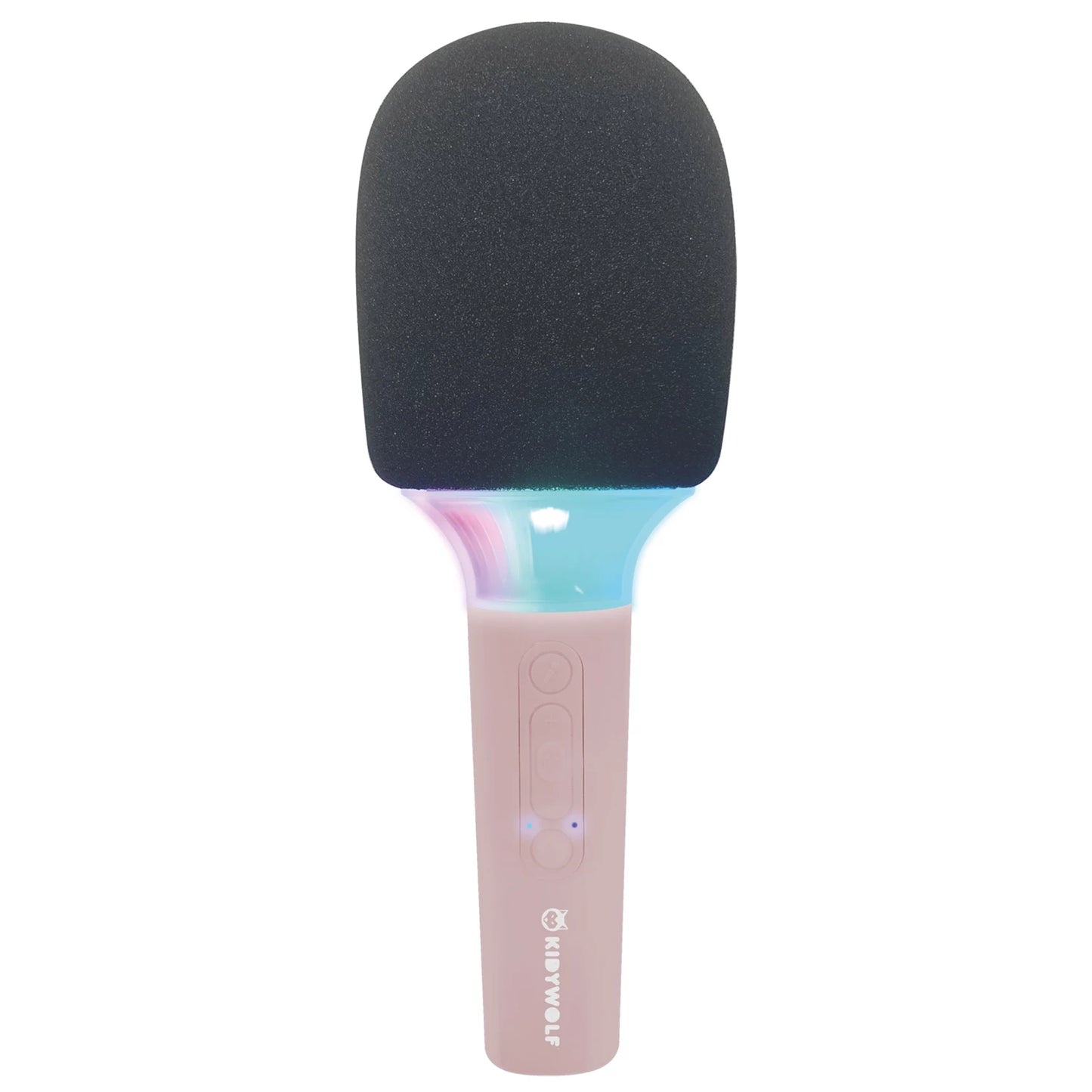 BLUETOOTH-MIKROFON MIT LICHT, ROSA