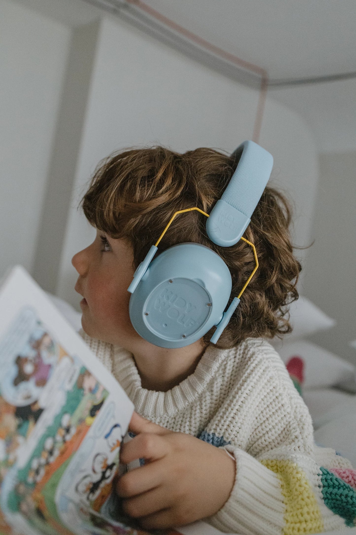 PROTECTION AUDITIVE POUR ENFANTS, BLEUE
