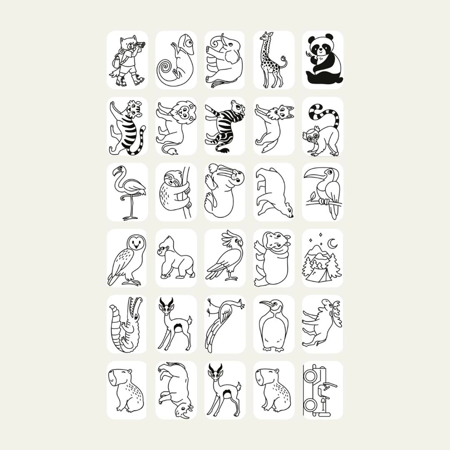 RECHARGE CONTES ET ANIMAUX POUR DESIGN BOARD