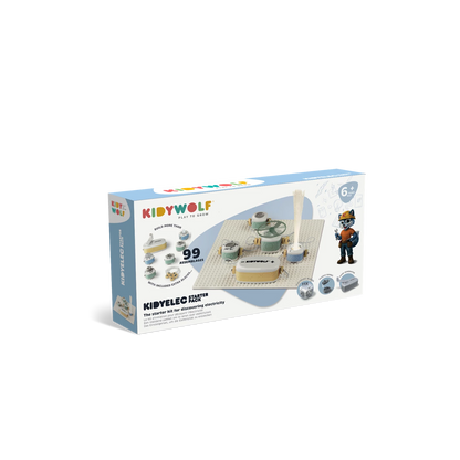 KIT PER ESPERIMENTI SULL'ELETTRICITÀ, 11 PEZZI.