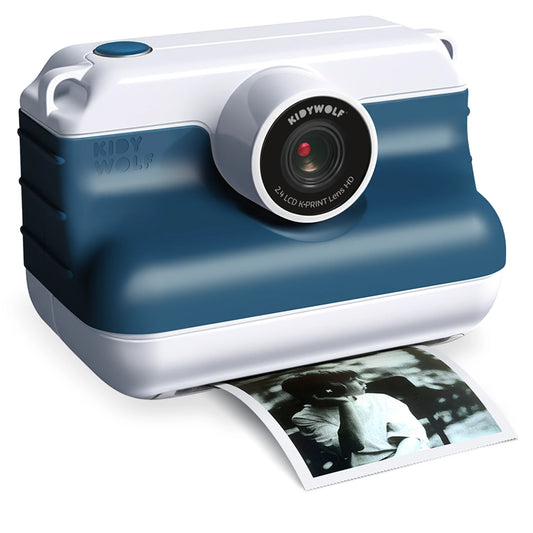 FOTOCAMERA ISTANTANEA CON FUNZIONE SELFIE, BLU