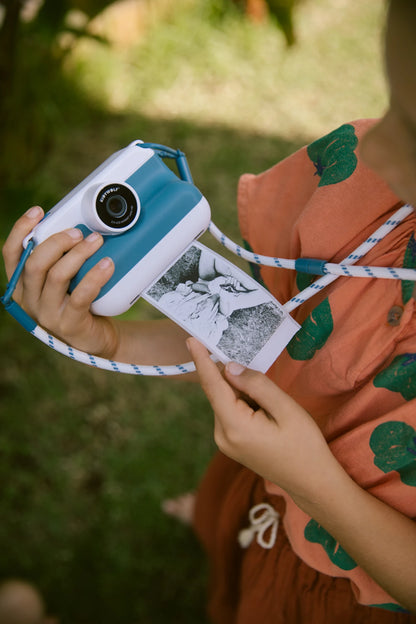 SOFORTBILD-KAMERA MIT SELFIE-FUNKTION, BLAU