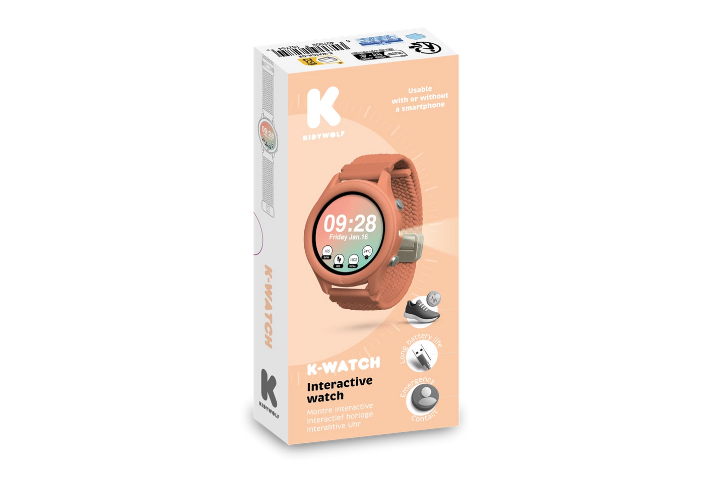 MONTRE CONNECTÉE, CUIVRE