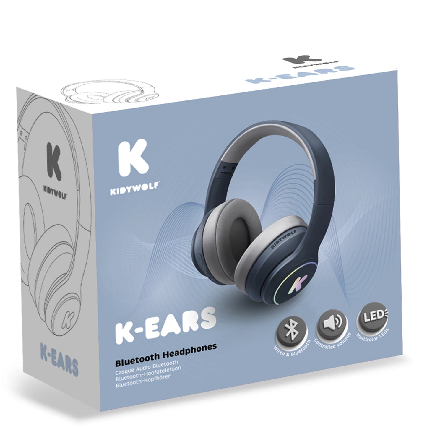 CASQUE BLUETOOTH, BLEU
