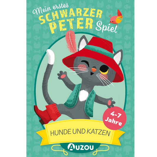MEIN ERSTES SCHWARZER PETER SPIEL - HUNDE & KATZEN (D)