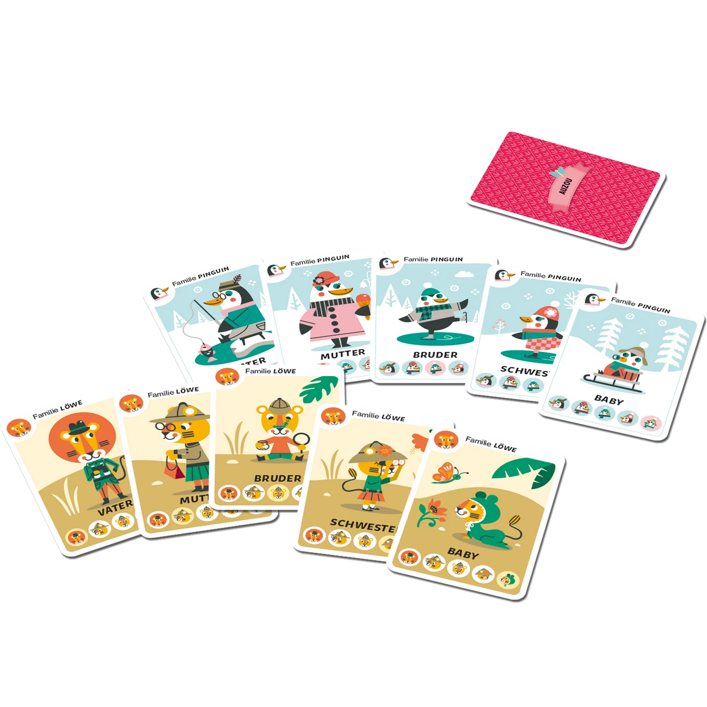 IL MIO QUINTETTO FAMILIARE - FAMIGLIE DI ANIMALI (D)