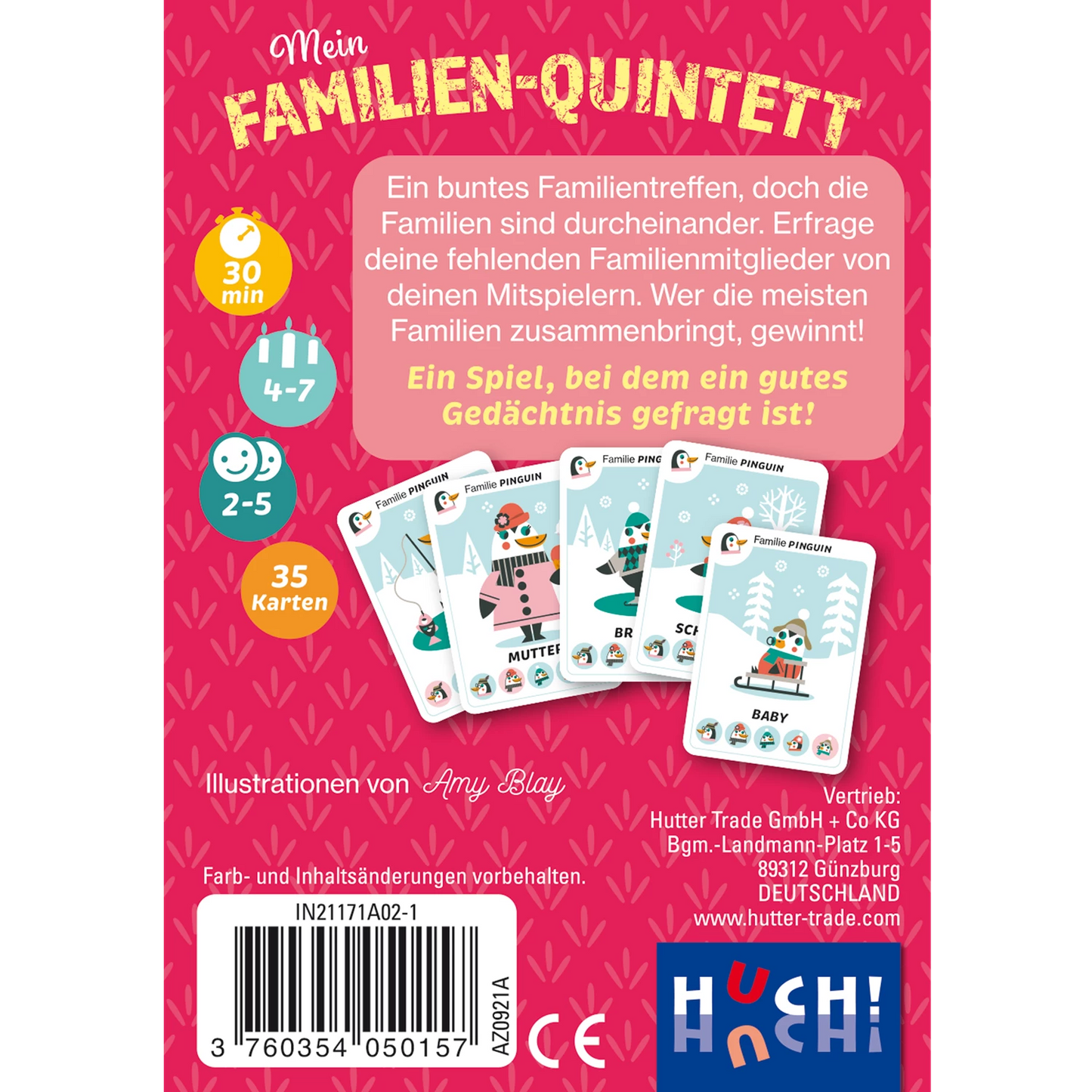 IL MIO QUINTETTO FAMILIARE - FAMIGLIE DI ANIMALI (D)