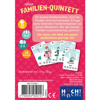 IL MIO QUINTETTO FAMILIARE - FAMIGLIE DI ANIMALI (D)