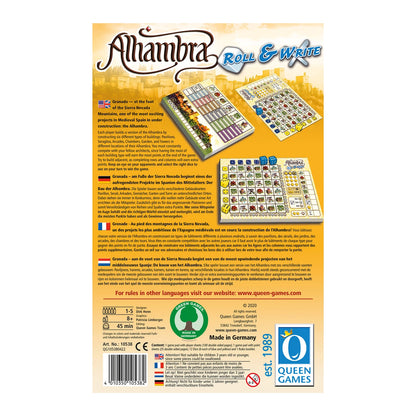 ALHAMBRA ROLL & WRITE (D)