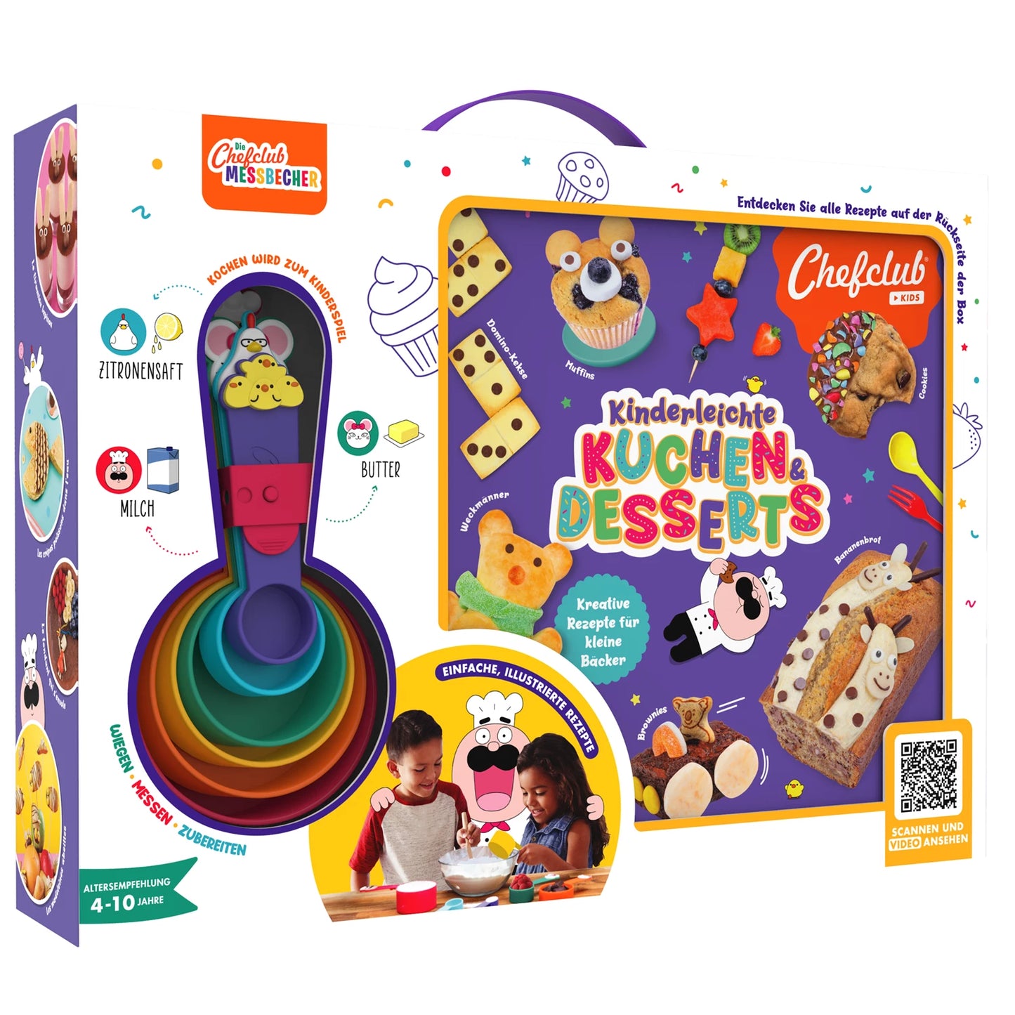 REZEPTBUCH - EINFACHE KUCHEN UND DESSERTS FÜR KINDER