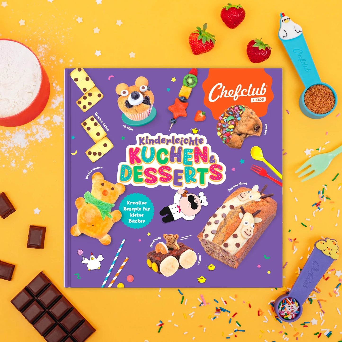 REZEPTBUCH - EINFACHE KUCHEN UND DESSERTS FÜR KINDER