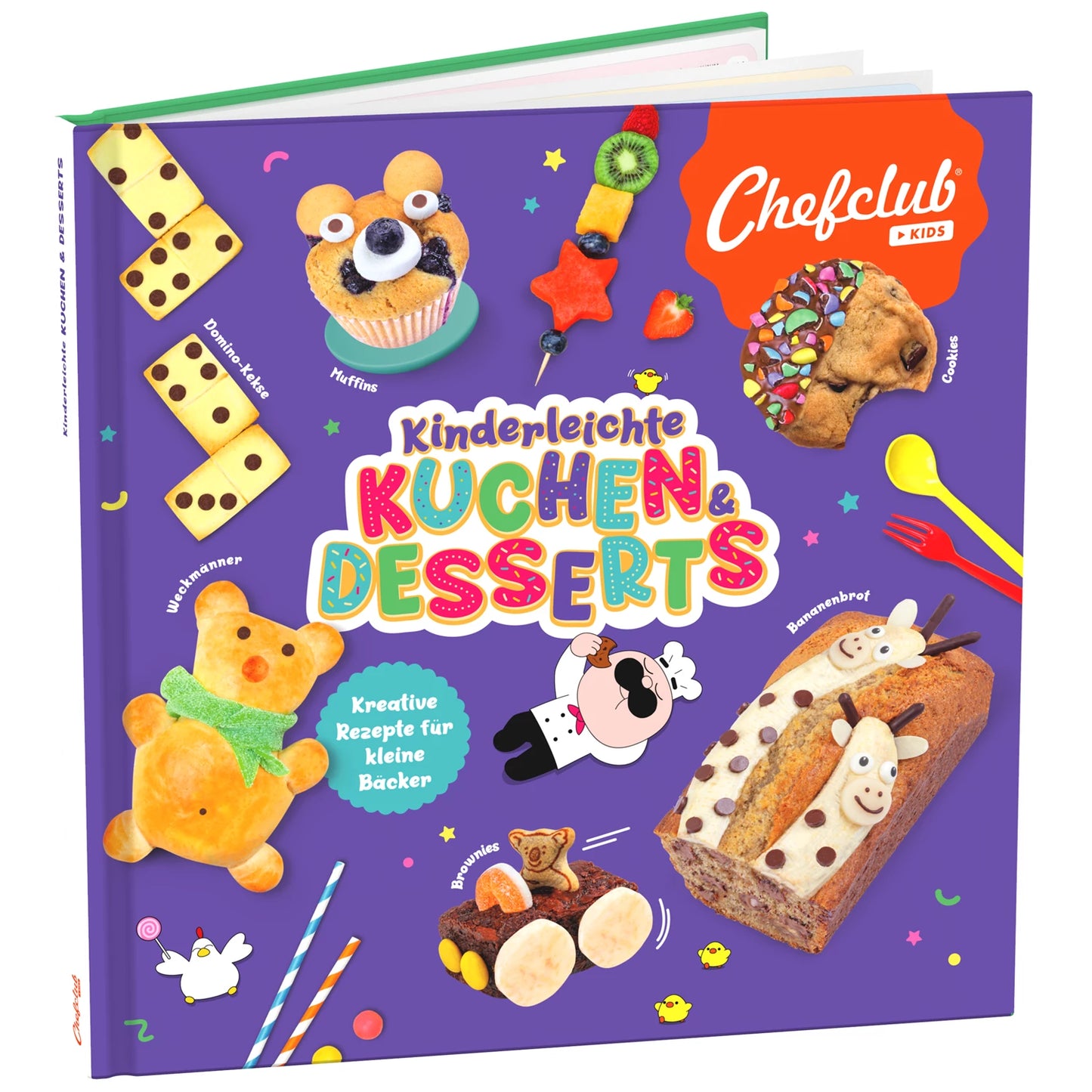 REZEPTBUCH - EINFACHE KUCHEN UND DESSERTS FÜR KINDER