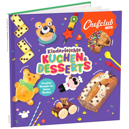 REZEPTBUCH - EINFACHE KUCHEN UND DESSERTS FÜR KINDER