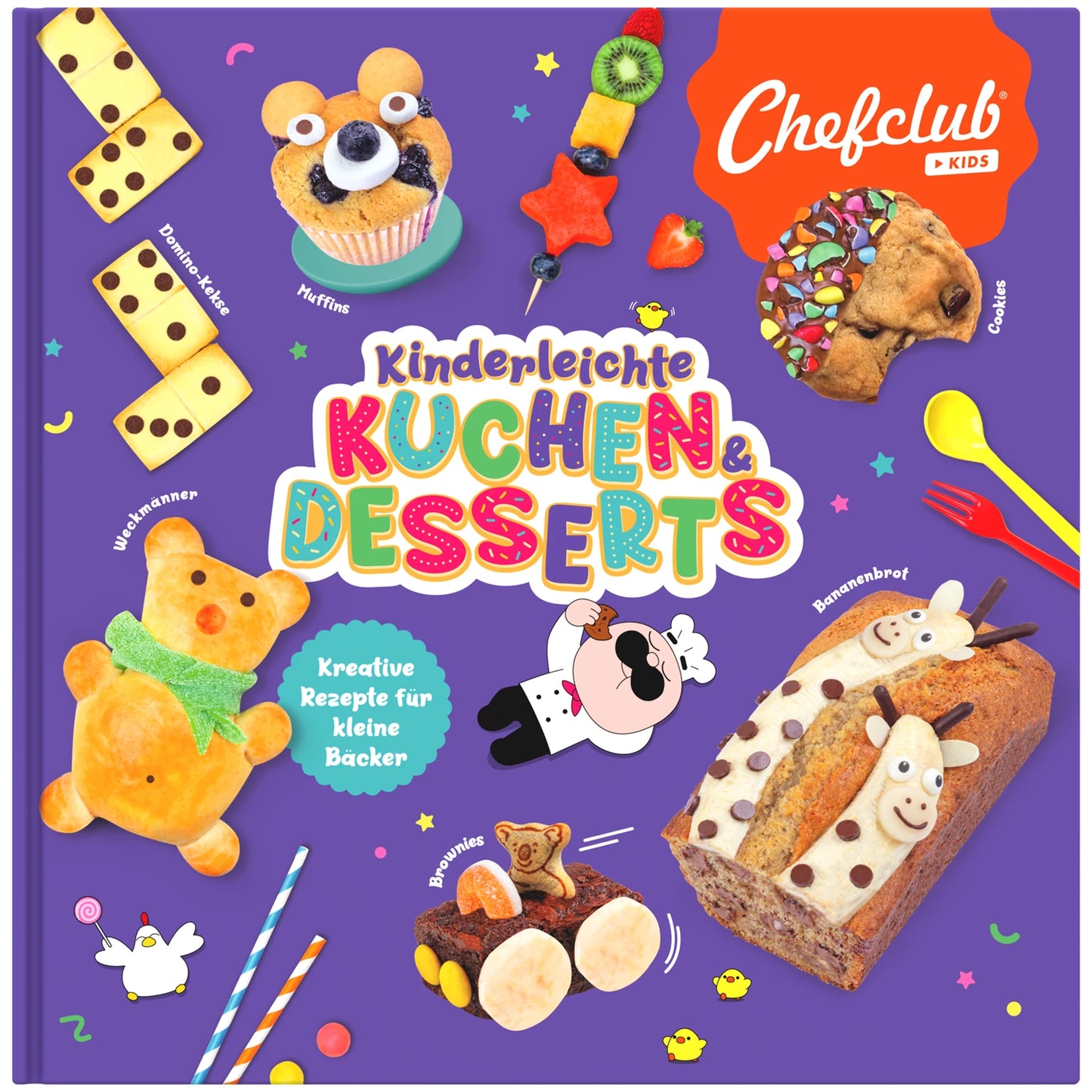 REZEPTBUCH - EINFACHE KUCHEN UND DESSERTS FÜR KINDER