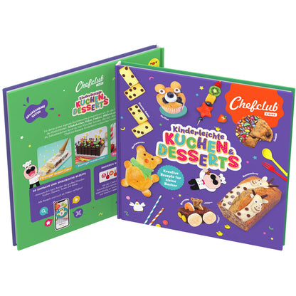 REZEPTBUCH - EINFACHE KUCHEN UND DESSERTS FÜR KINDER