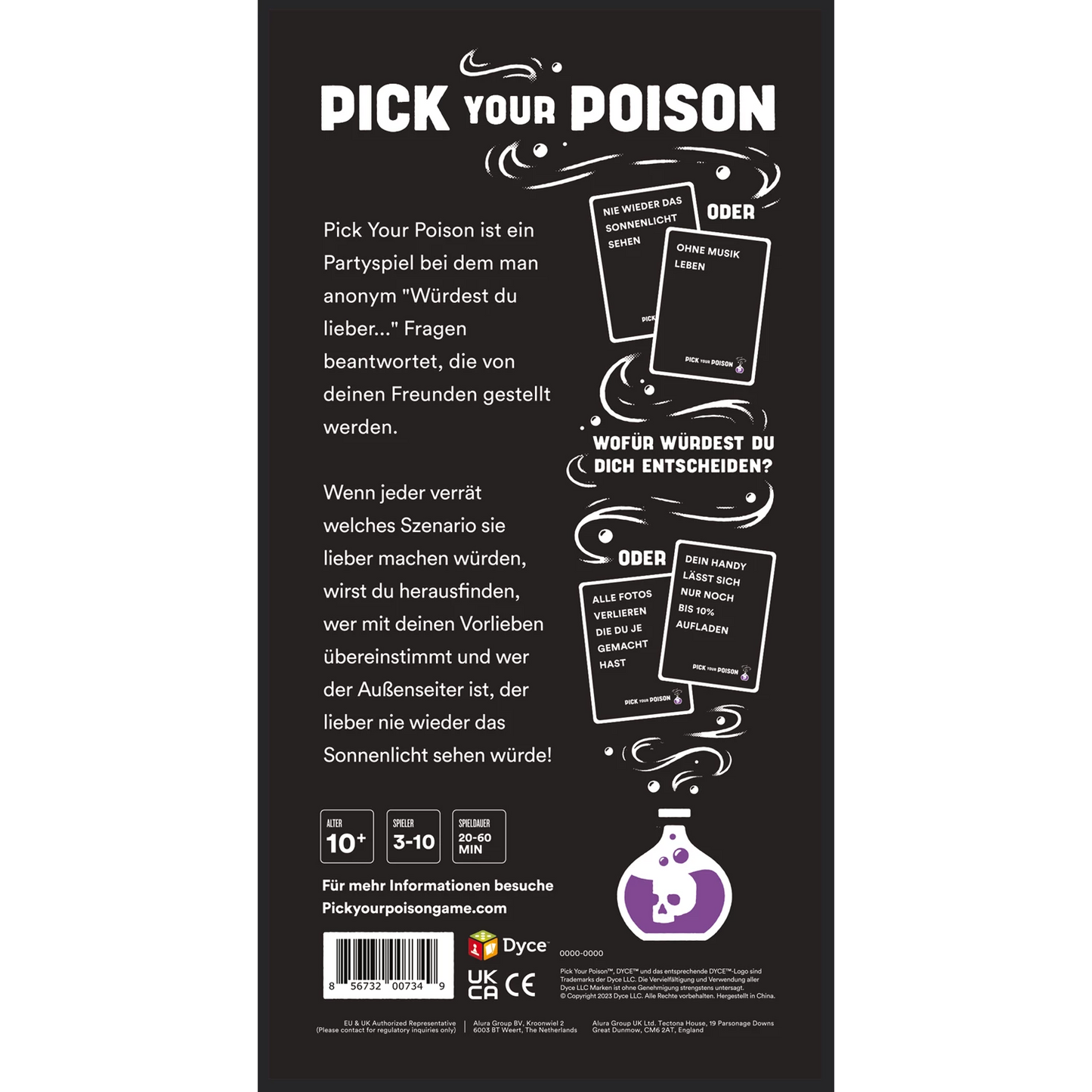 CHOISIS TON POISON (D)