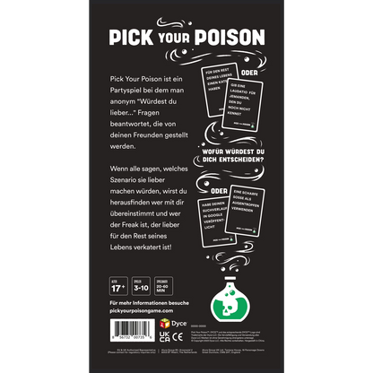 CHOISIS TON POISON - APRÈS LE COUCHER DU SOLEIL (D)