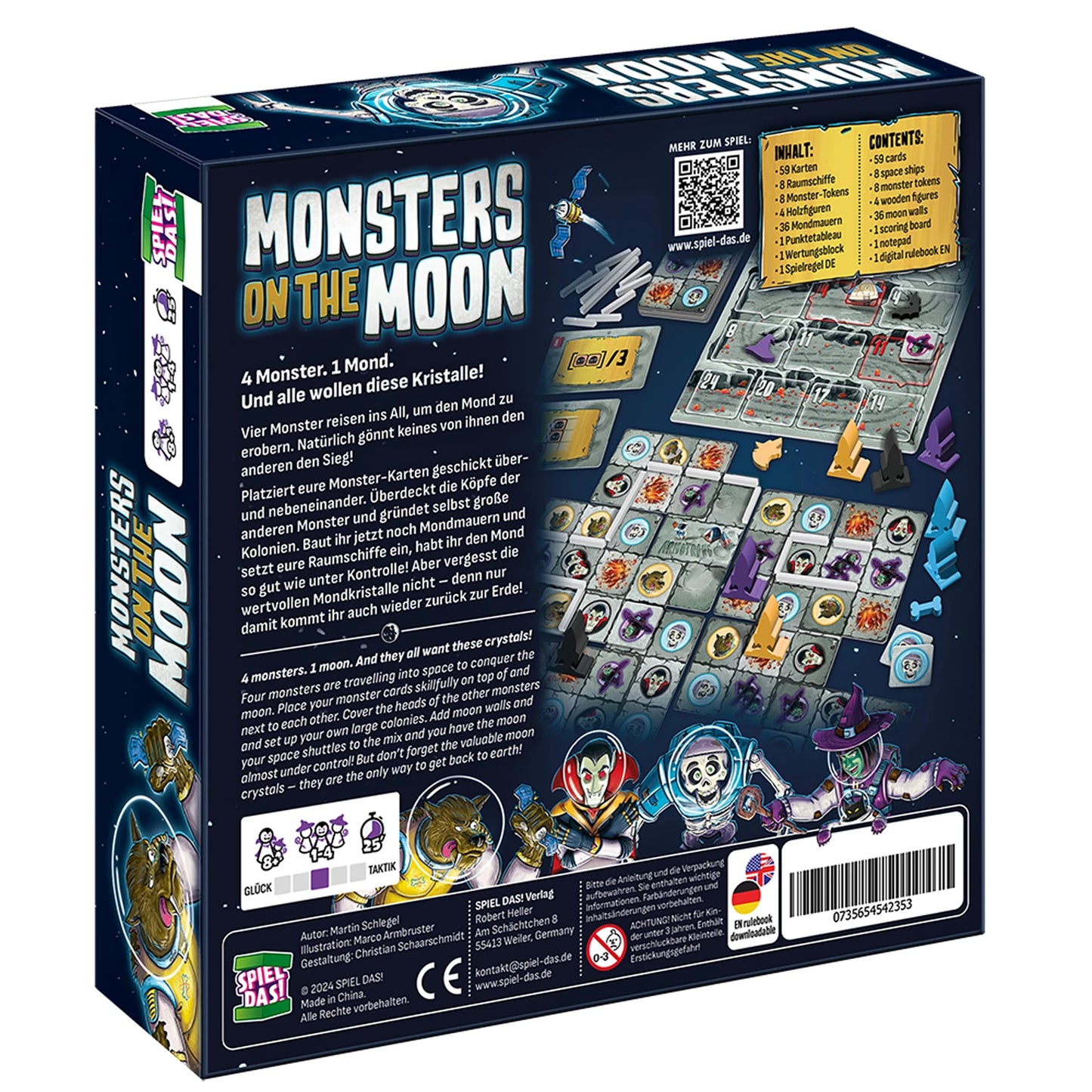 MONSTRES SUR LA LUNE (D)