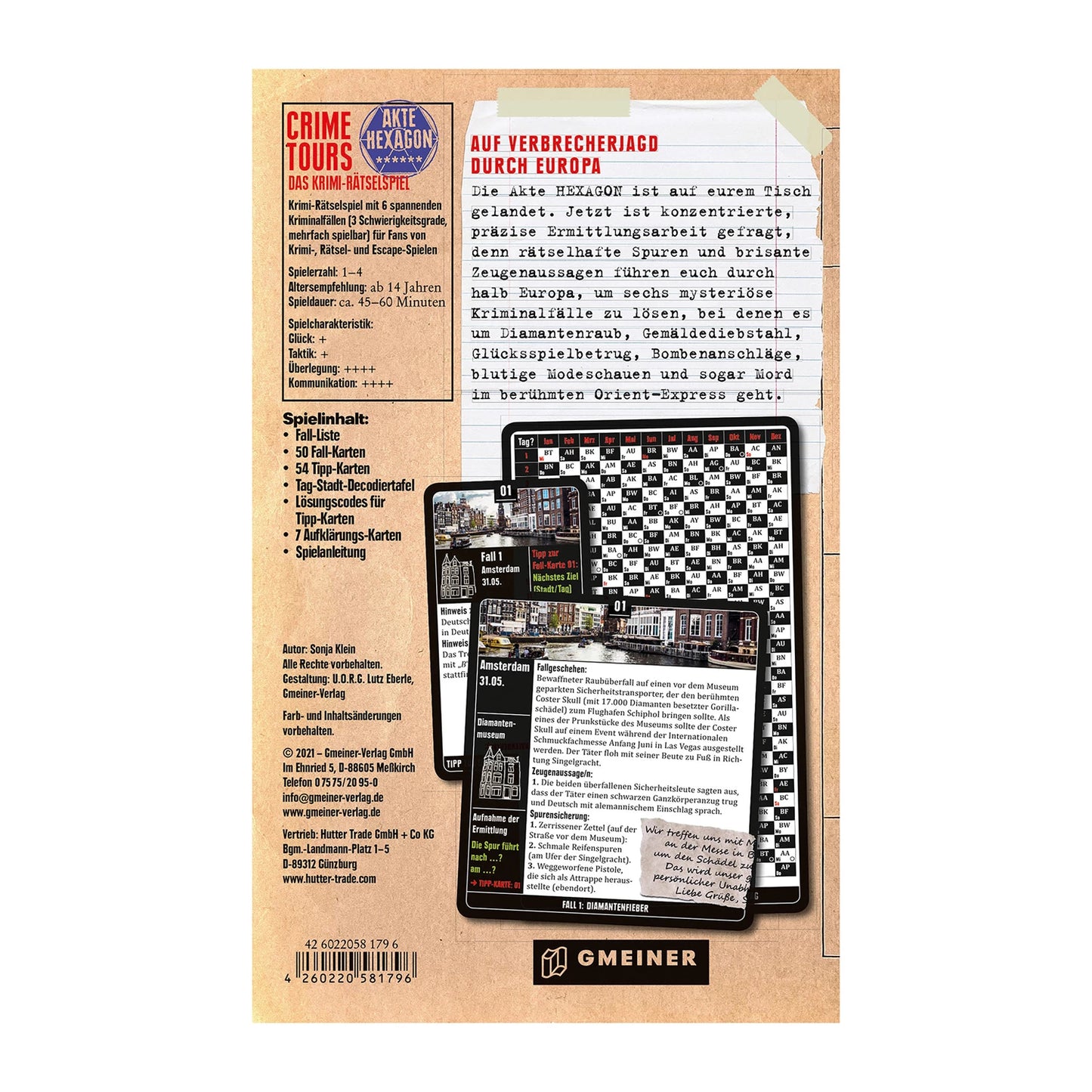 CRIME TOURS - FILE HEXAGON (D)