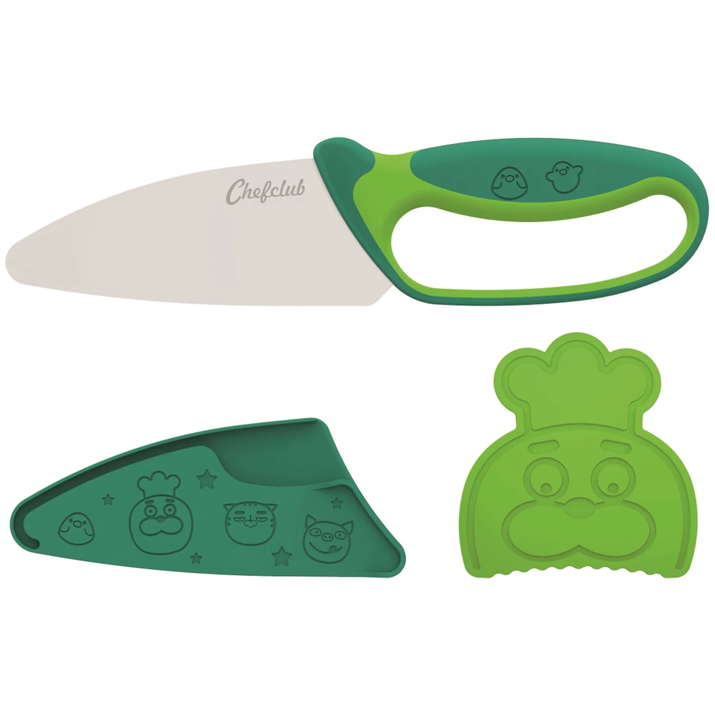 COLTELLO PER BAMBINI VERDE